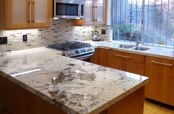 Phong thủy màu sắc của đá granite bếp - nhà vệ sinh